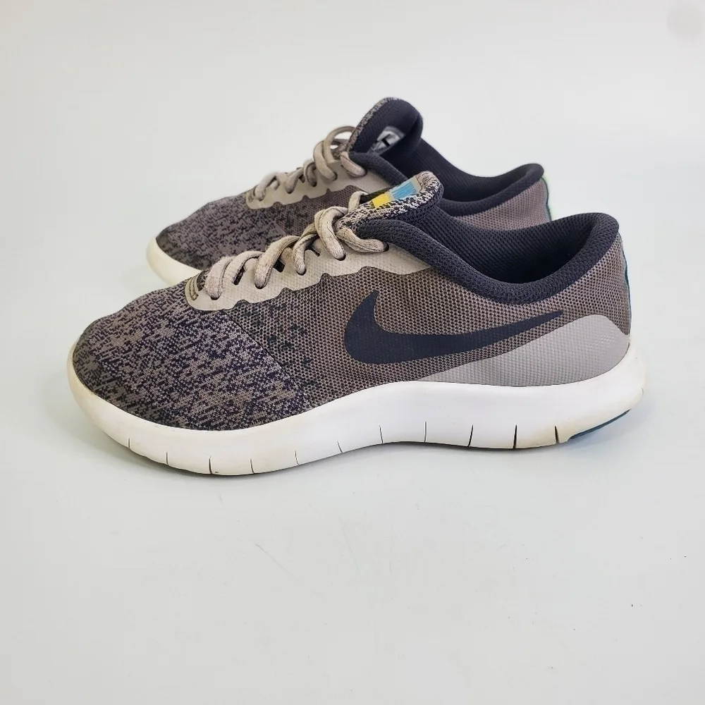 Nike Shoes Size 4.5 Youth 6 Women Flex Contact Sneakers s Athletic Gray